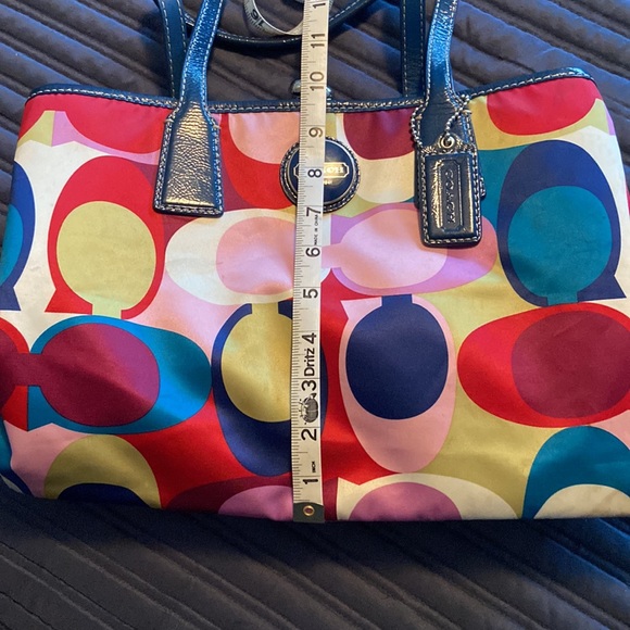 Multi Color Coach Purse - Picture 15 of 16